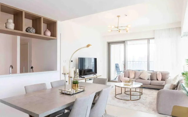 Regal 3BR Maid w Burj Khalifa View Balcony