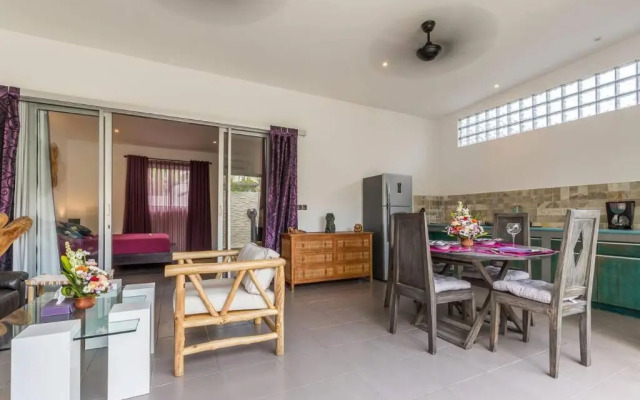 Villa Floppy New 1 bedr villa private Pool 5min beach