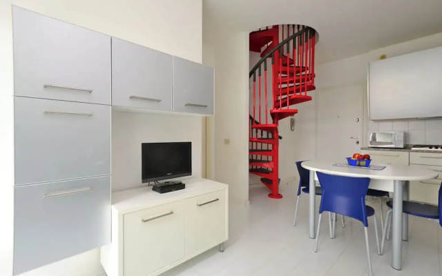Two Level Flat With Balcony
