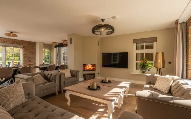 Group House in Twente With Hot Tub