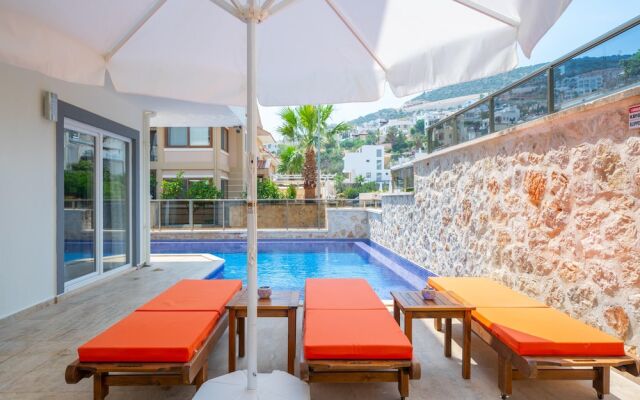 Villa With 5 Bedrooms In Kalkan With Wonderful Sea View Private Pool Terrace