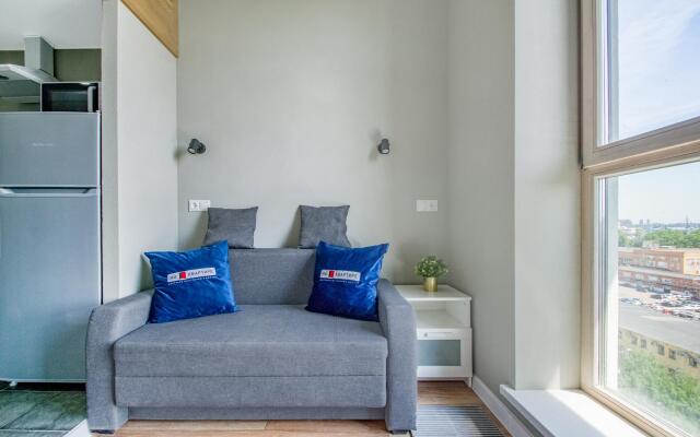 In an apartment on Vyborgskaya Street