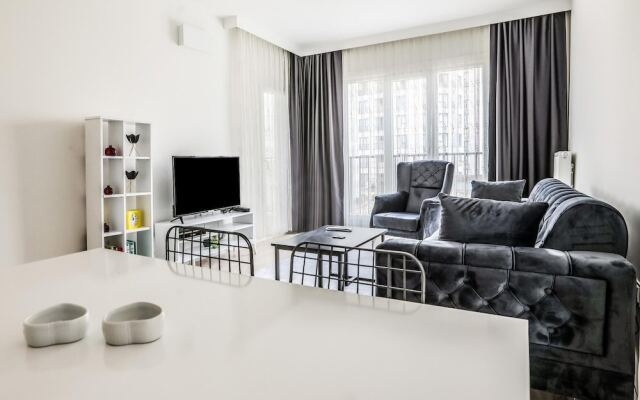 2 1 Modern Flat With Balcony in Tuzla