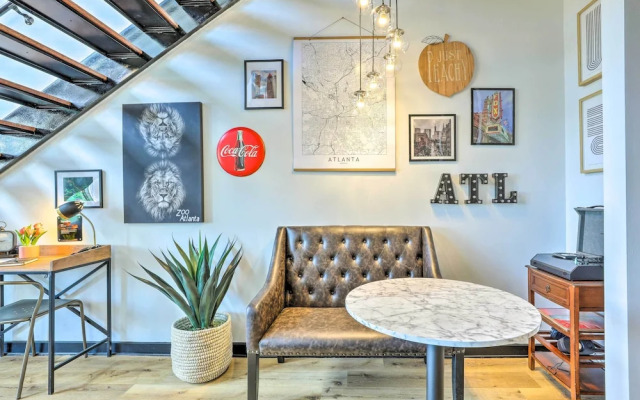 Central Atlantic Station Loft in Walkable Location