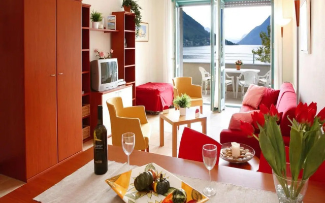 Flat in Porlezza With Mountain View