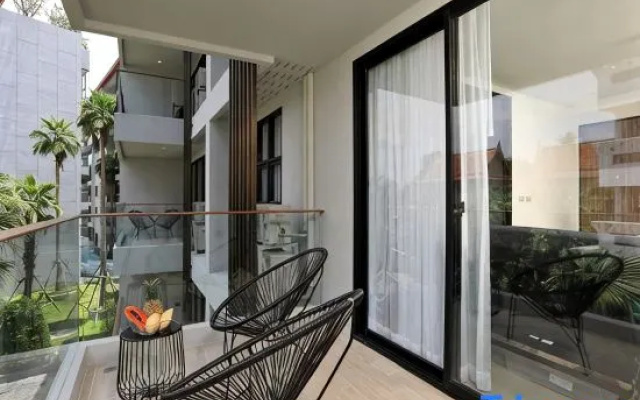 Modern Apartments Rooftop Pool 5 min to Surin Beach