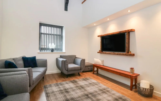 The Reception Room at The Institute Executive Apartments