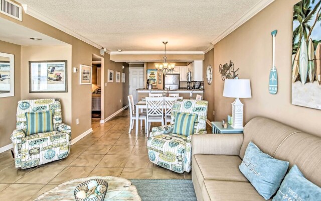 2 Mi to Golfing: Oceanfront Myrtle Beach Condo