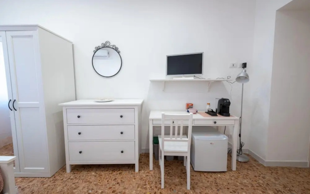 Casa Rosa Beige e Blu