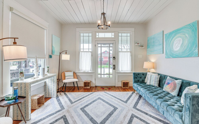 Wellness Suite + Sauna! Galveston Home By Seawall