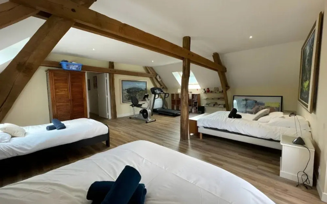 Barn in Sarthe With Private Heated Pool