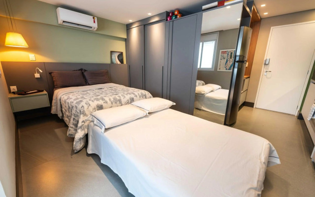 Pinheiros Faria Lima, Novo, 38M2, WIFI500MB