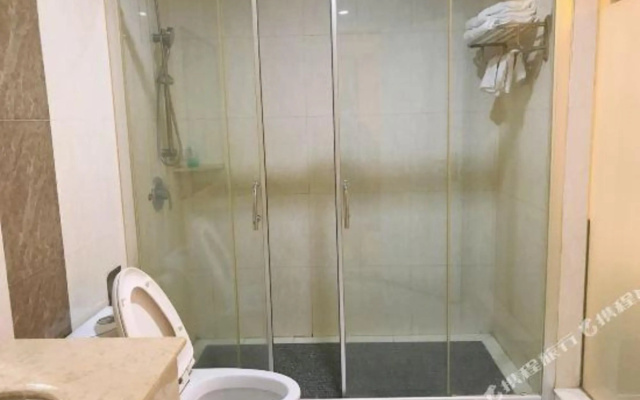 Huigang Boutique Hotel (Guangzhou North Railway Station Huaguoshan Park Subway Station) – Bathroom – Guangzhou