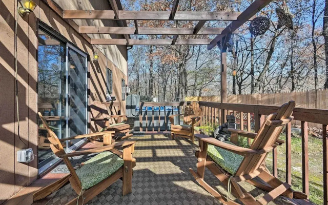 Poconos Vacation Rental w/ Pool Access & Hot Tub!