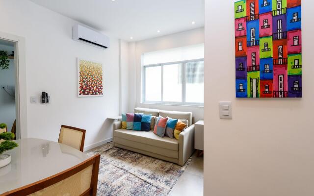 Moderno Quarto & Sala em Copacabana | MFB 76/203