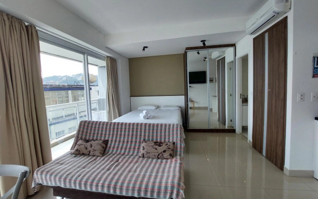 Book Santos - Unlimited 1419 - Studio Frente Mar