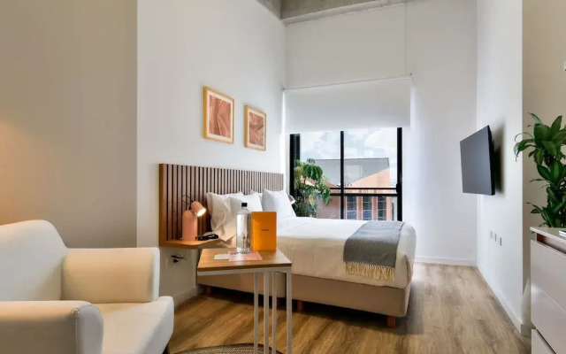 w Amazing Loft w Balcony in Chapinero