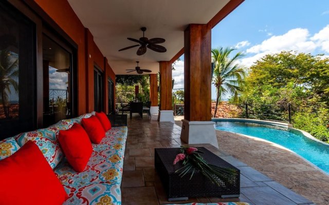 3-bedroom villa with pool - party deck and sweeping ocean views