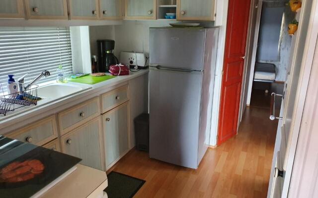 Mobilhomme dans camping