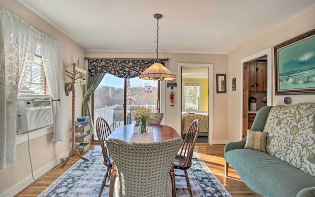Pet-friendly Hyannis Home w/ Deck & Stream Views!