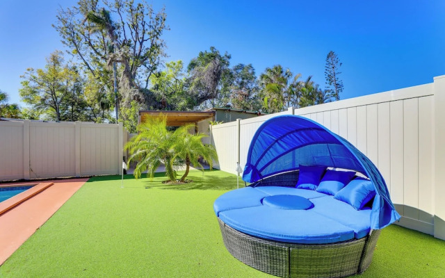 Saltwater Pool & Putting Green: Bradenton Oasis