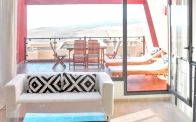 House with 3 Bedrooms in Antigua, with Wonderful Sea View, Shared Pool, Furnished Terrace - 3 Km From the Beach