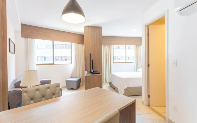 Lindo Flat no Beach Class Santa Maria em Boa Viagem