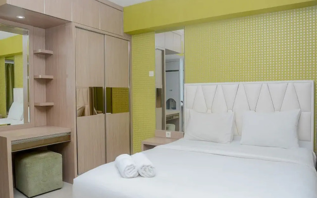 Fully Furnished with Comfortable Design Studio Apartment H Residence