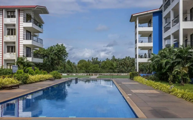 Premium 1BR in Calungute- Pool Sauna Near Beach