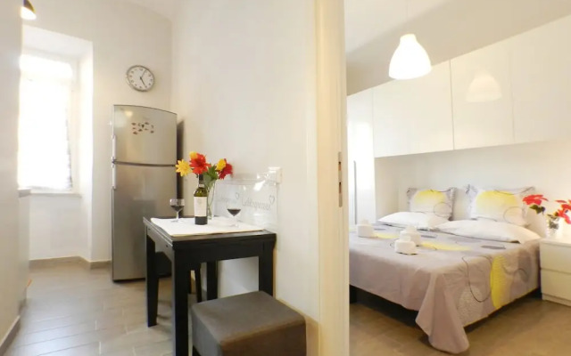 Black and White Movie Apartment