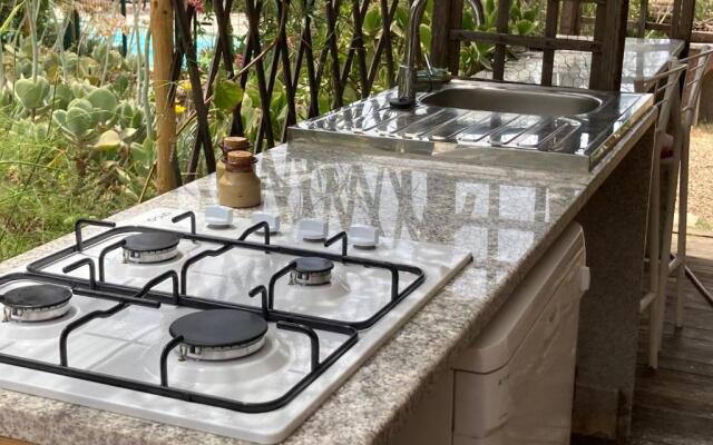 chambre double avec salle de bain privée