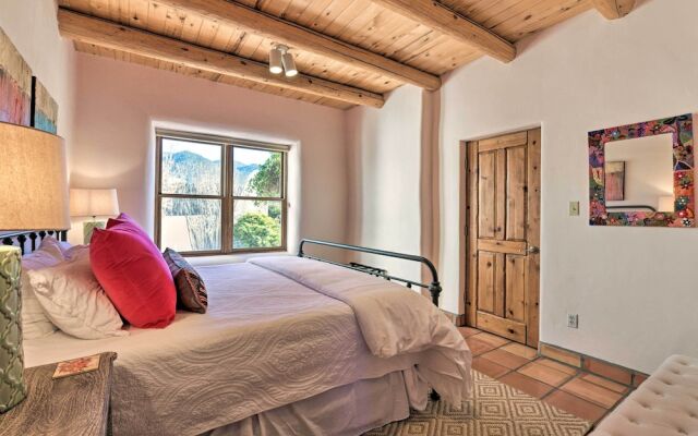 Arroyo Seco Adobe w/ Hot Tub Near Taos Ski Valley!