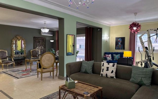Spacious 3-Bedroom Fully-Furnished Apt in Nasr City