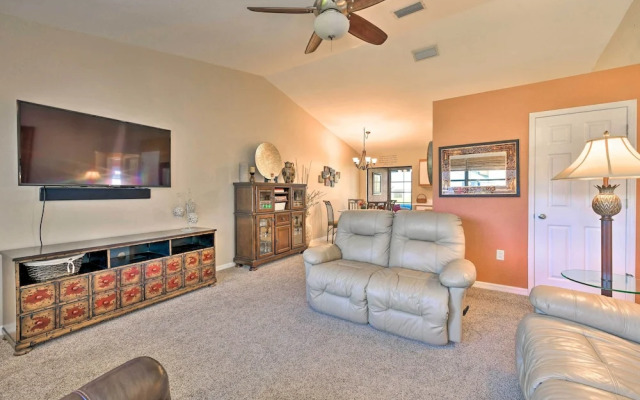 Grill, Lanai & Pool Access: Charming Sebring Villa