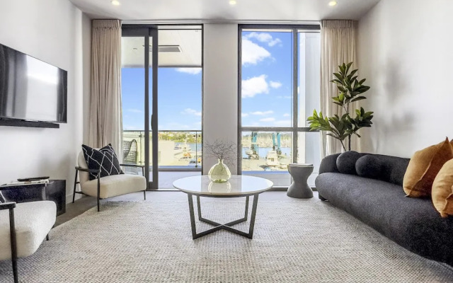 Modern tranquility in the city