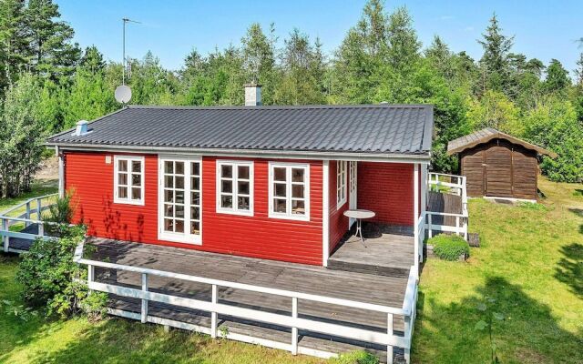 Rustic Holiday Home in Hemmet Near Fjord