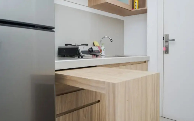 Fully Furnished with Cozy Design Studio Poris 88 Apartment