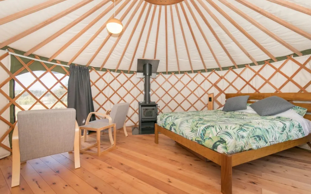 Oasis Yurt Lodge & The Shed B&B