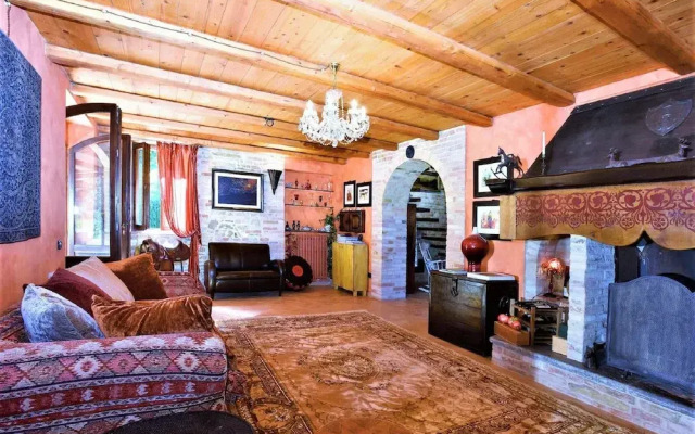 Elegant Villa in Montecosaro Italy with Hot Tub