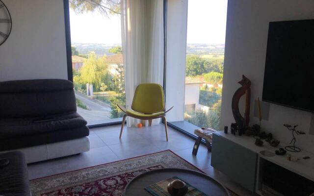 Villa With 4 Bedrooms In Montjoire, With Wonderful Mountain View, Private Pool, Furnished Garden