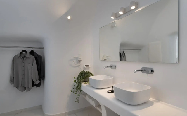 White Concept Caves