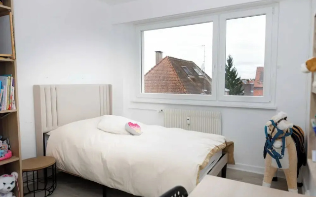 Superb 3bdr/6p Family Flat in Strasbourg