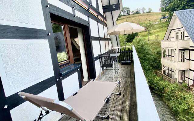 Exclusive Loft Apartment With Balcony and Wellness Room in Olsberg-elpe