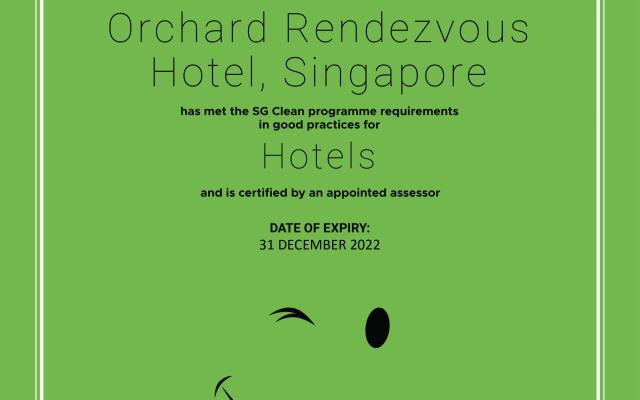 Orchard Rendezvous Hotel by Far East Hospitality