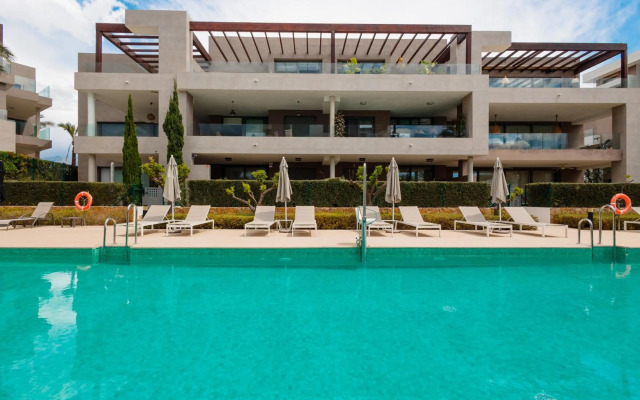 Luxury holiday apartment with 2 bedrooms in Cancelada