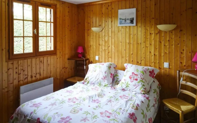 Wooden House by Beach Near Barneville