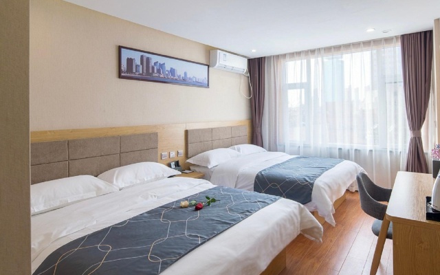 Elan Inn Affiliated Hospital of Qingdao University Medical College Zhanqiao Store – Guest Rooms – Qingdao