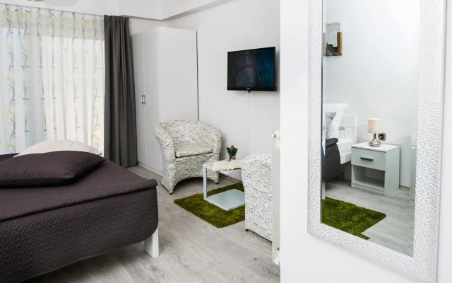 Studio Apartment White