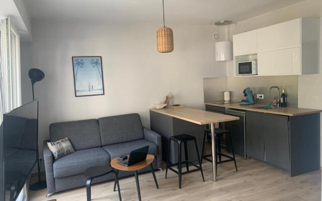 Opale Coast Appartement avec Terrasse coté Jardin