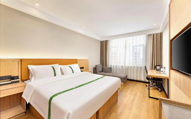 GreenTree Inn Heze Cao County Railway Station – Guest Rooms – Heze